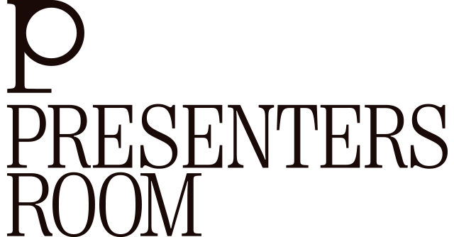 PRESENTERS ROOMロゴ